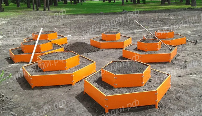 Клумба "Сота" 500 в Томске Клумба "Сота" 500 в Томске
