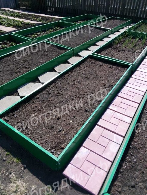 Грядки с двусторонним покрытием 15 см в Томске Грядки с двусторонним покрытием 15 см в Томске