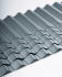 Гибкий оцинкованный бордюр "Волна" в Томске